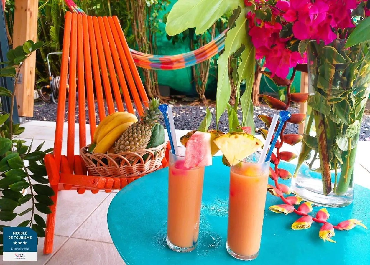 Hébergement de vacances Gites Les Bienheureux - Piscine, Hamak, Terrasse Anse-Bertrand Guadeloupe
